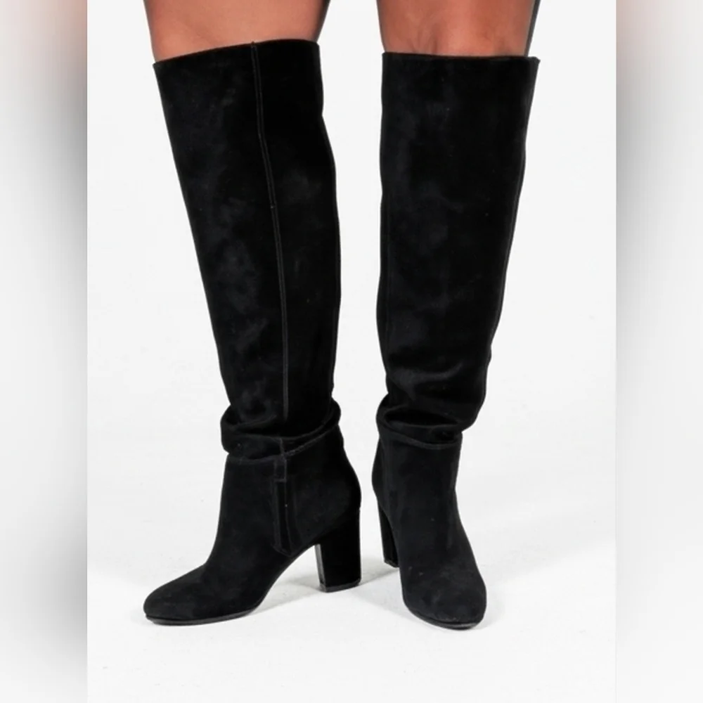 Sam Edelman Women's Black Sz 9.5 Over the Knee Boots